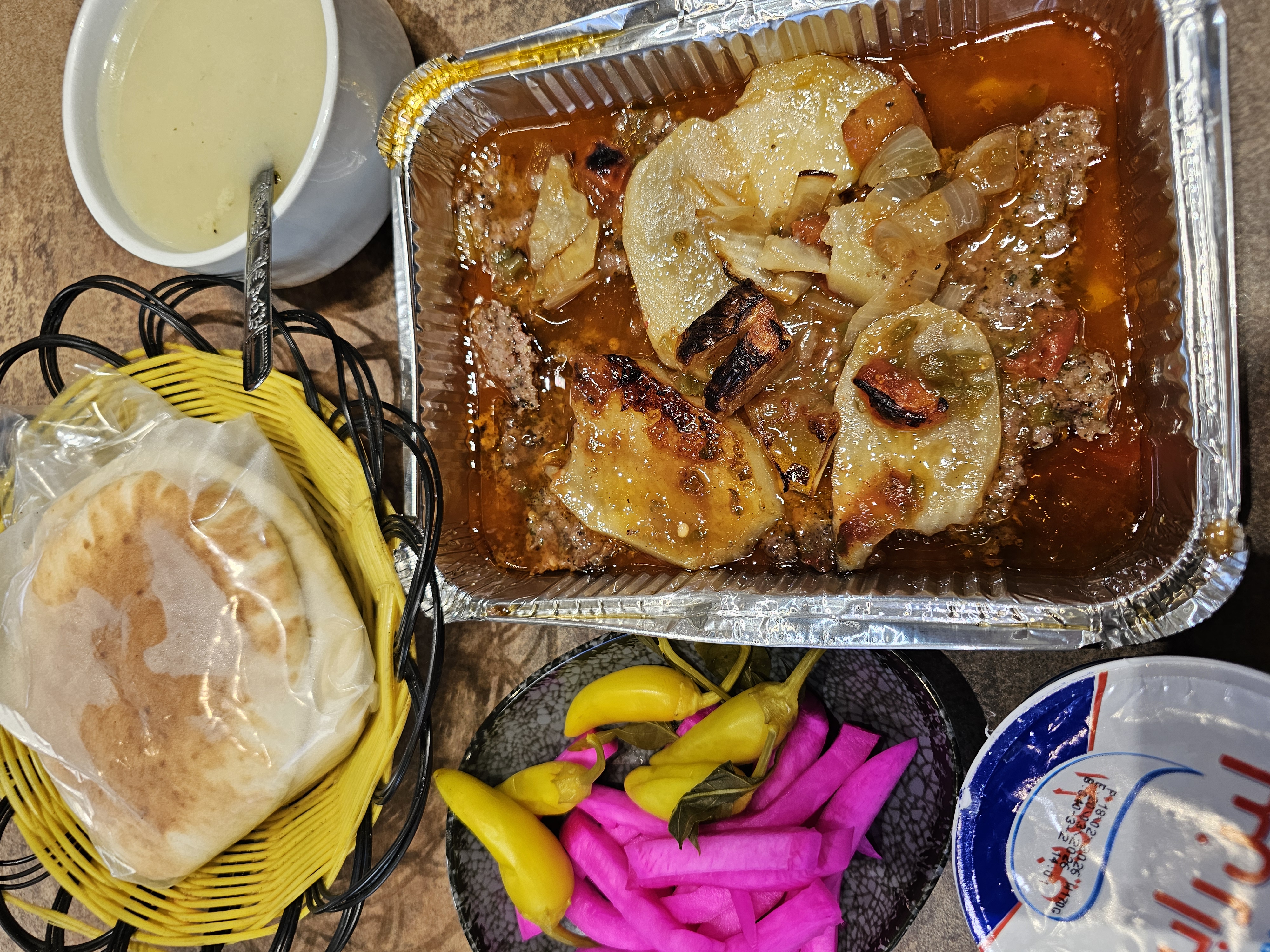 صينيه كفته بالبندوره